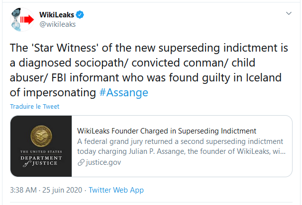 Le procès politique contre Julian Assange continue : mobilisons-nous !