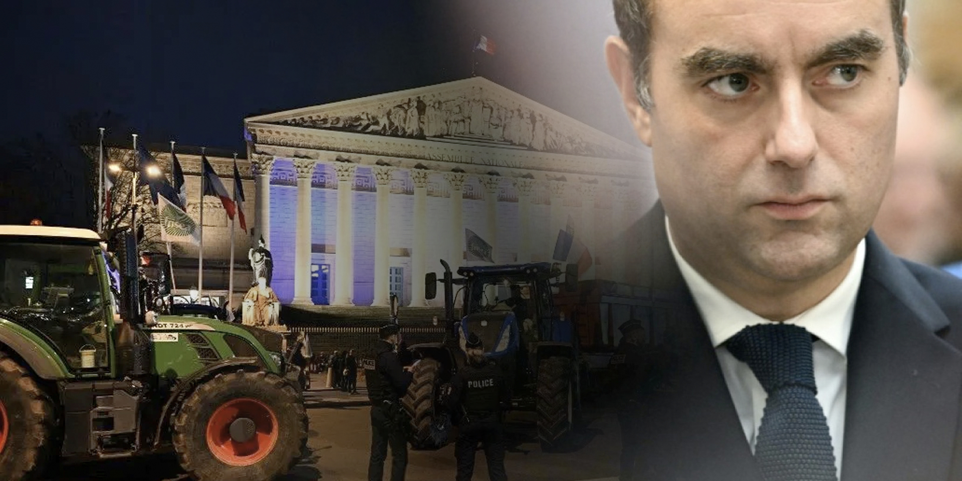 Des paysans envahissent le ministère | Motion de censure : Mecornu encore sauvé par le PS ?